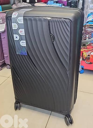 single polycarbonate unbreakable large size suitcase luggage