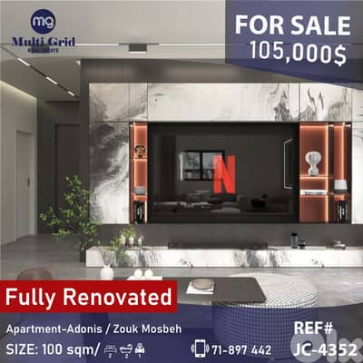 JC-4352 / Apartment for Sale in Adonis , شقة للبيع في أدونيس
