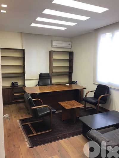 مكتب للايجار في العدلية Equipped Office for rent in Adlieh