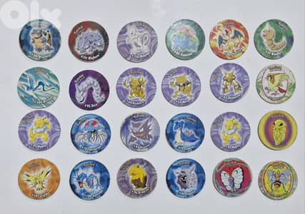 Fantasia Pokémon Pogs
