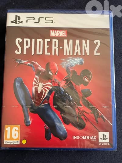 ps5 spiderman2 new sealed