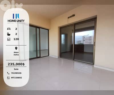 apartment for sale in Zalka, Metn