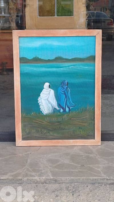 لوحة رسم زيتي اوروبية