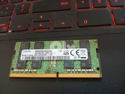 16GB DDR4 RAM – 2666MHz (Samsung)
