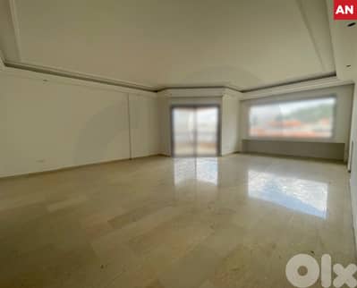 Heating/Open view/3 balconies/Mar Roukoz/مار روكز --REF#AN134000 !