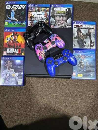 ps4 slim 500g like new
