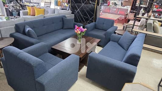 Salon 7 seats صالون مقعد ثابت