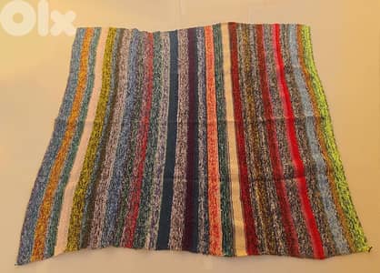 vintage handmade wool blanket