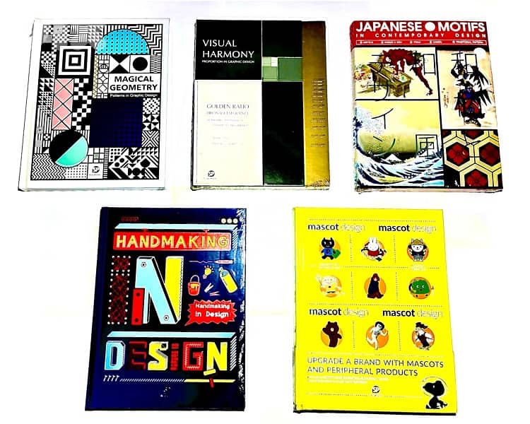 Graphic Design Books Collection (10 Books) – Excellent conditions. 1