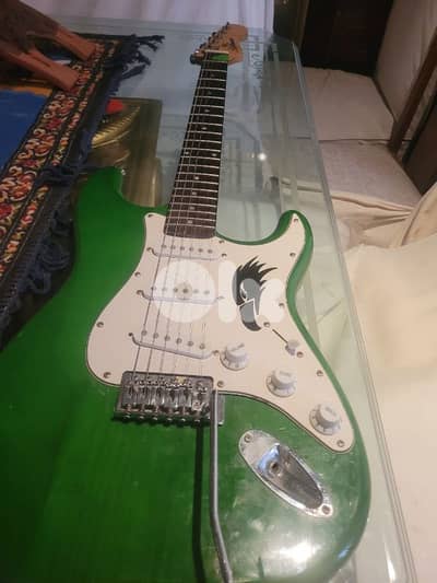 Electric guitar + amp