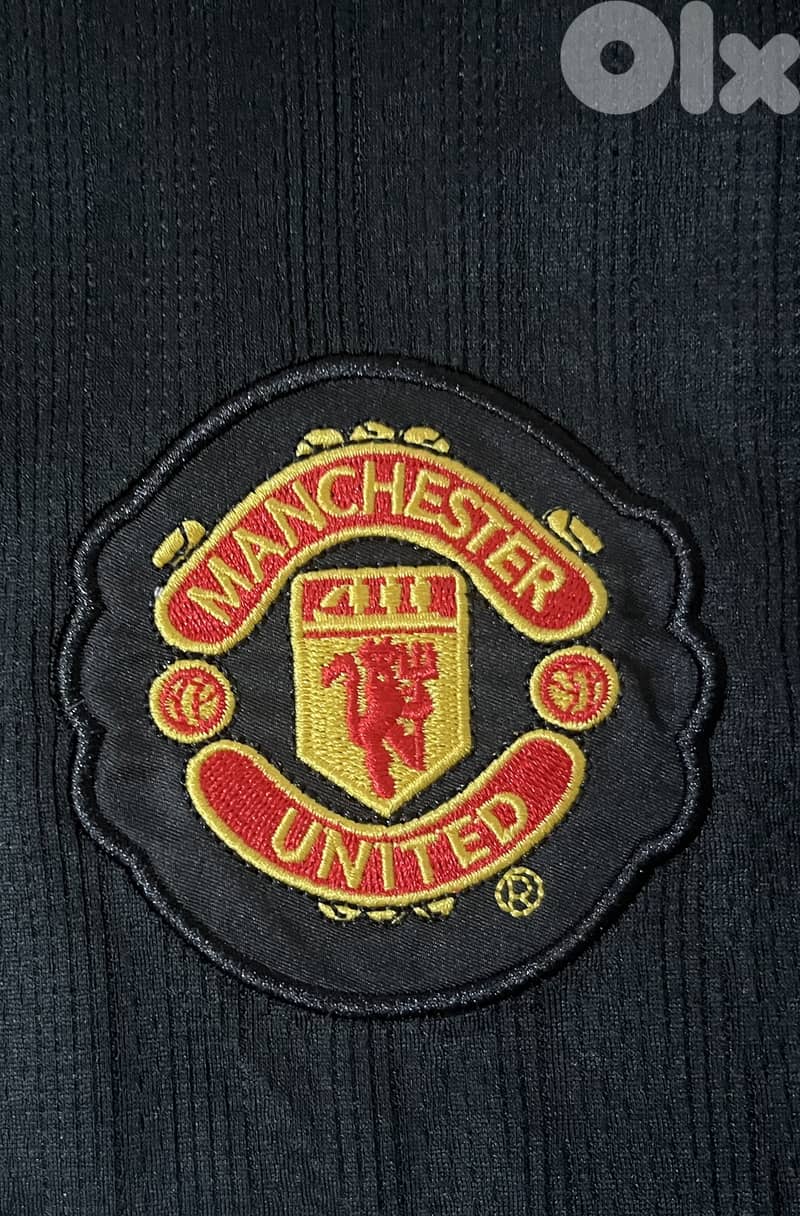 Manchester United third jersey 2009 black long sleeve nike kit 5