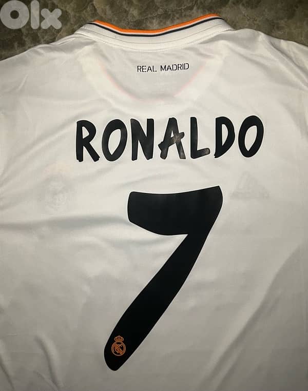 Real Madrid 2014 Ronaldo home adidas jersey 2