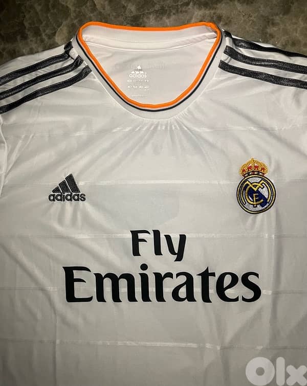 Real Madrid 2014 Ronaldo home adidas jersey 4