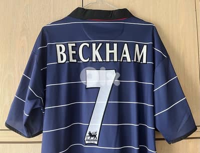 Manchester United 2000 third kit umbro beckham 7