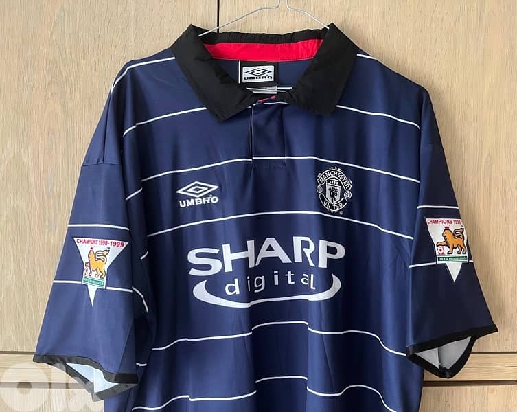 Manchester United 2000 third kit umbro beckham 7 1