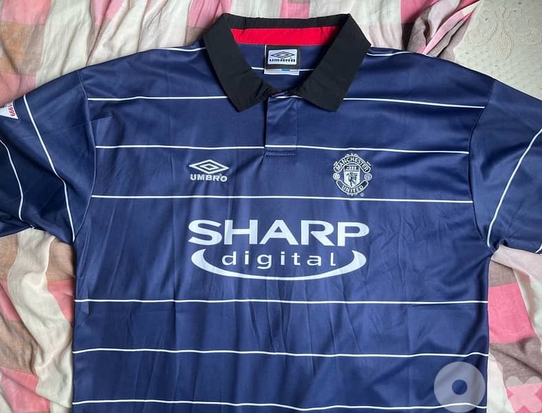 Manchester United 2000 third kit umbro beckham 7 2