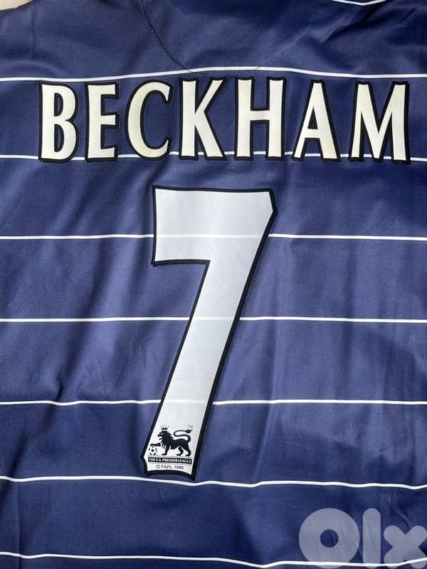 Manchester United 2000 third kit umbro beckham 7 3