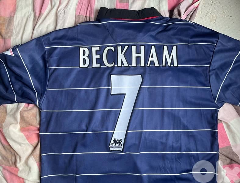 Manchester United 2000 third kit umbro beckham 7 4