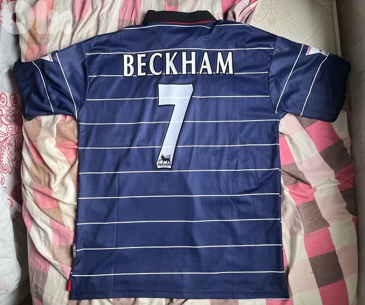 Manchester United 2000 third kit umbro beckham 7 5