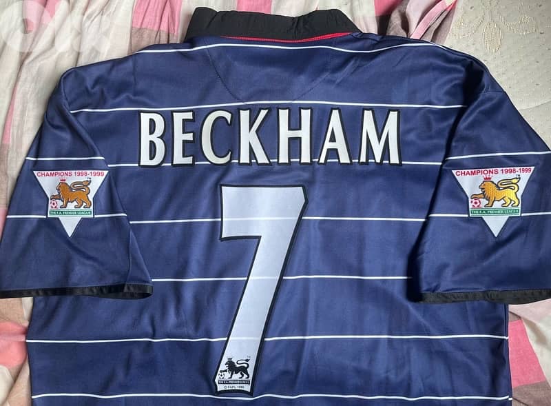 Manchester United 2000 third kit umbro beckham 7 6