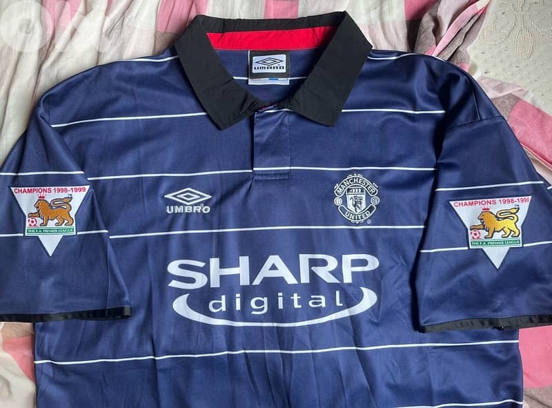 Manchester United 2000 third kit umbro beckham 7 7