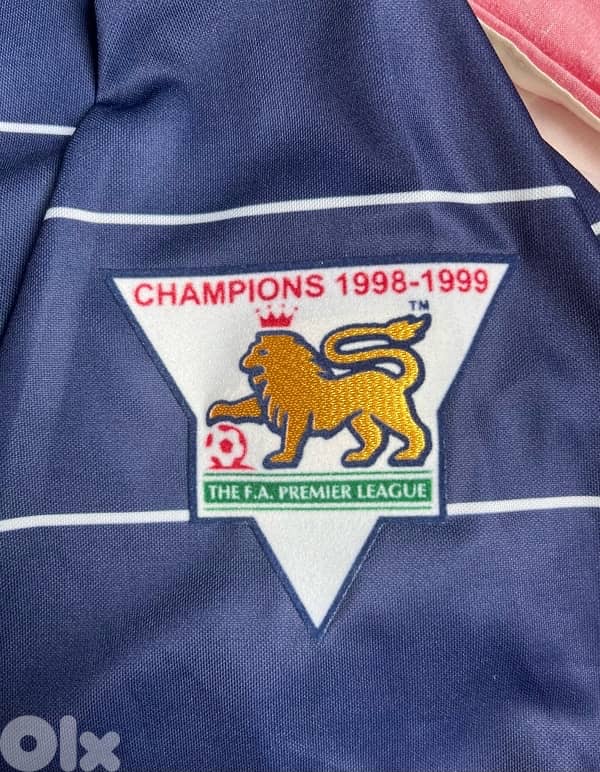 Manchester United 2000 third kit umbro beckham 7 8