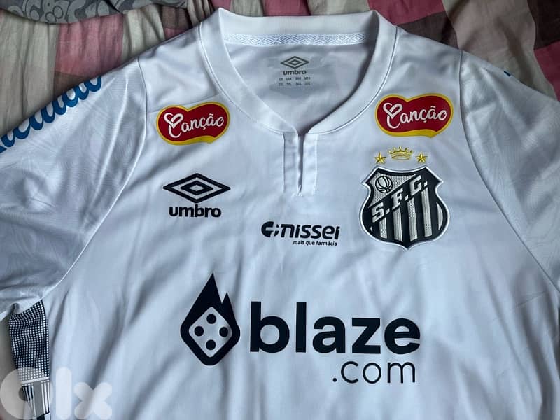 santos neymar JR home kit 2024 1
