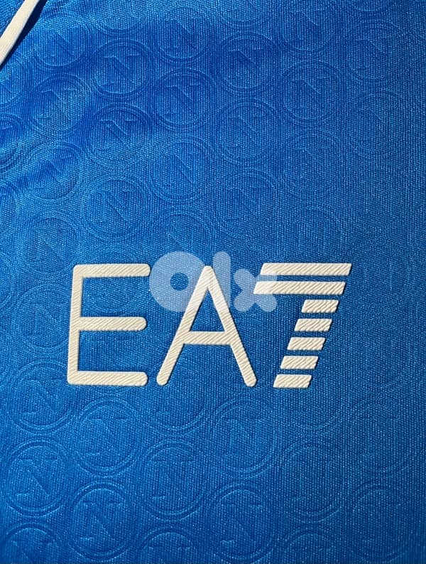 Napoli scudetto jersey kvaratskhelia 2024 EA7 2
