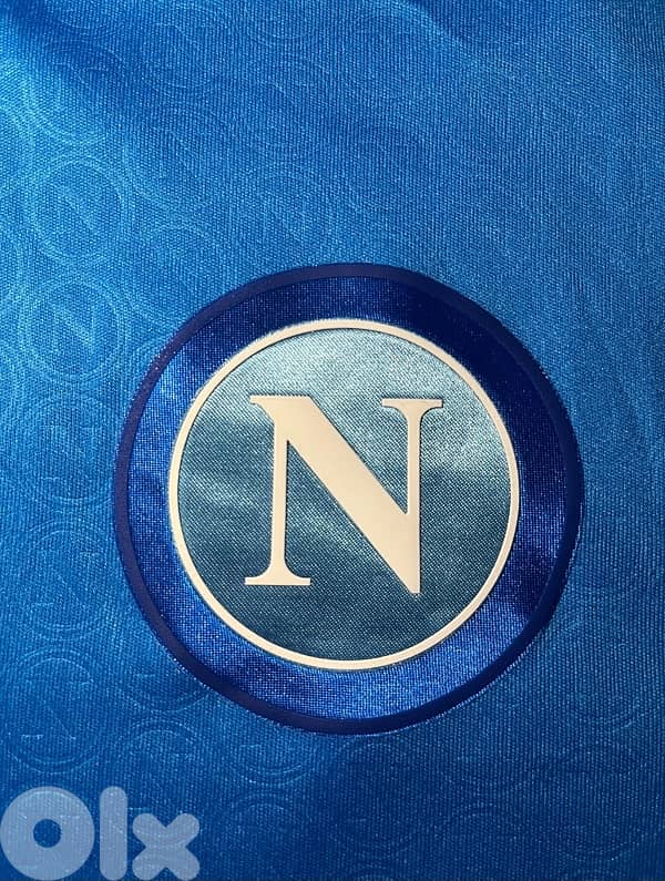 Napoli scudetto jersey kvaratskhelia 2024 EA7 4