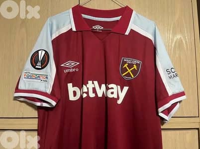 westham rice umbro home kit