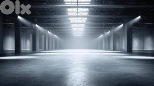 6M HEIGHT INDUSTRIAL WAREHOUSE FOR RENT IN NAHR EL MOTT  680M2