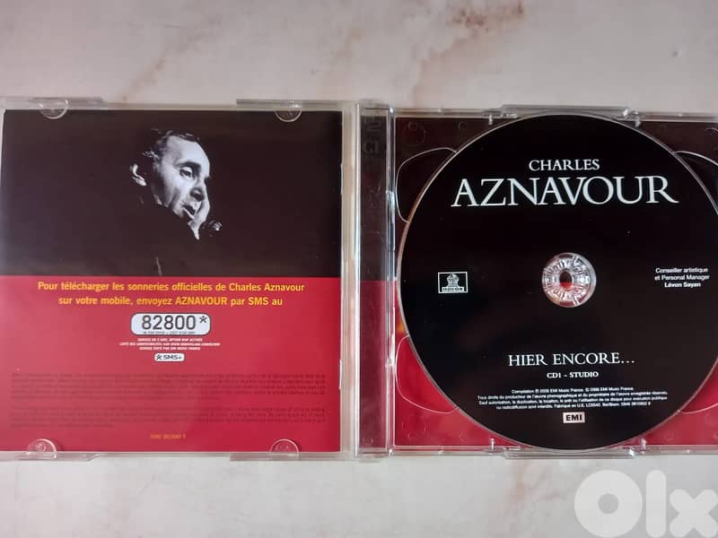 Hier Encore: Best of Studio et Live a L'Olympia Charles Aznavour 1