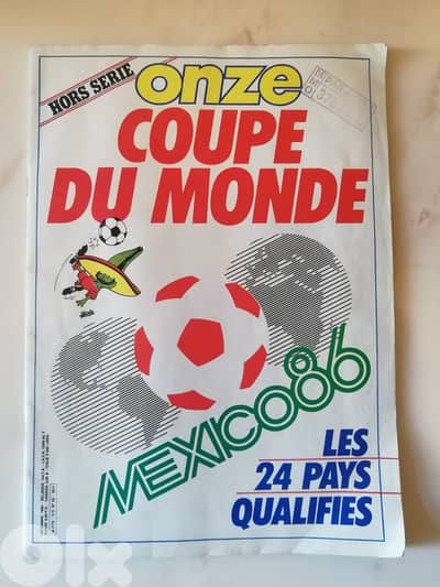 Football ONZE Hors serie 1986 COUPE MONDE MEXICO 86