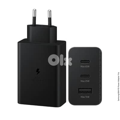 Samsung 65W PD Power Adapter Trio