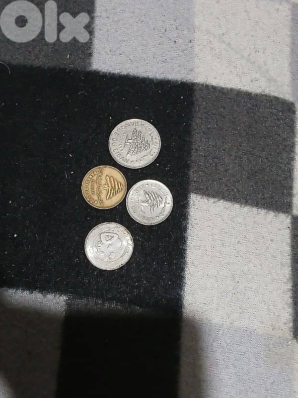 real vintage coins from different countries 1