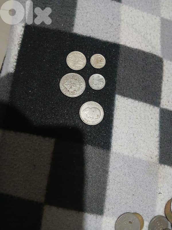 real vintage coins from different countries 2
