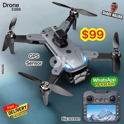 Drone 3388. GPS