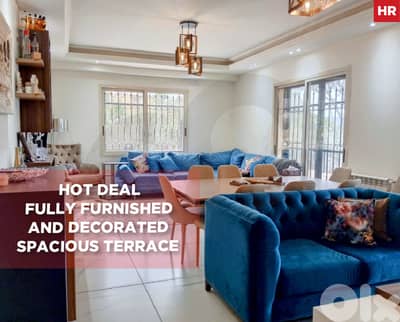 Big Balcony - Spacious Terrace in Al ebadieh/العبادية REF#HR118385