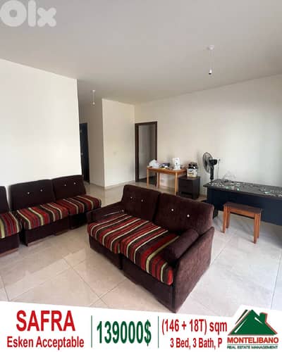 146 sqm Apartment For Sale in Safra صفرا with 18 sqm Terrace