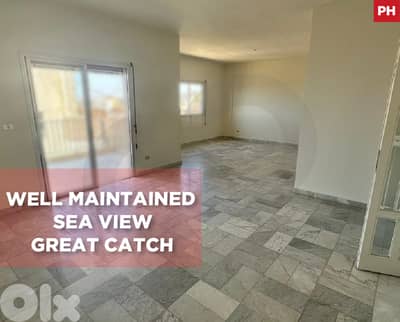 Catchy Price , Sea View ,For Sale in Mansourieh/المنصورية REF#PH134026