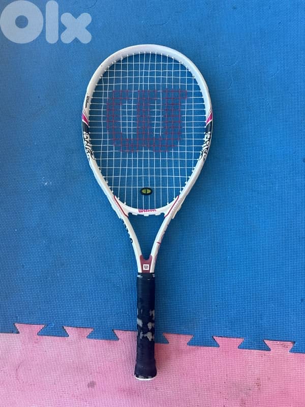 2 Raquets, wilson and dunlop 1