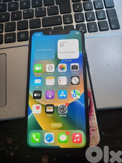 iphone x 256 gb/مغير شاشة وبطارية