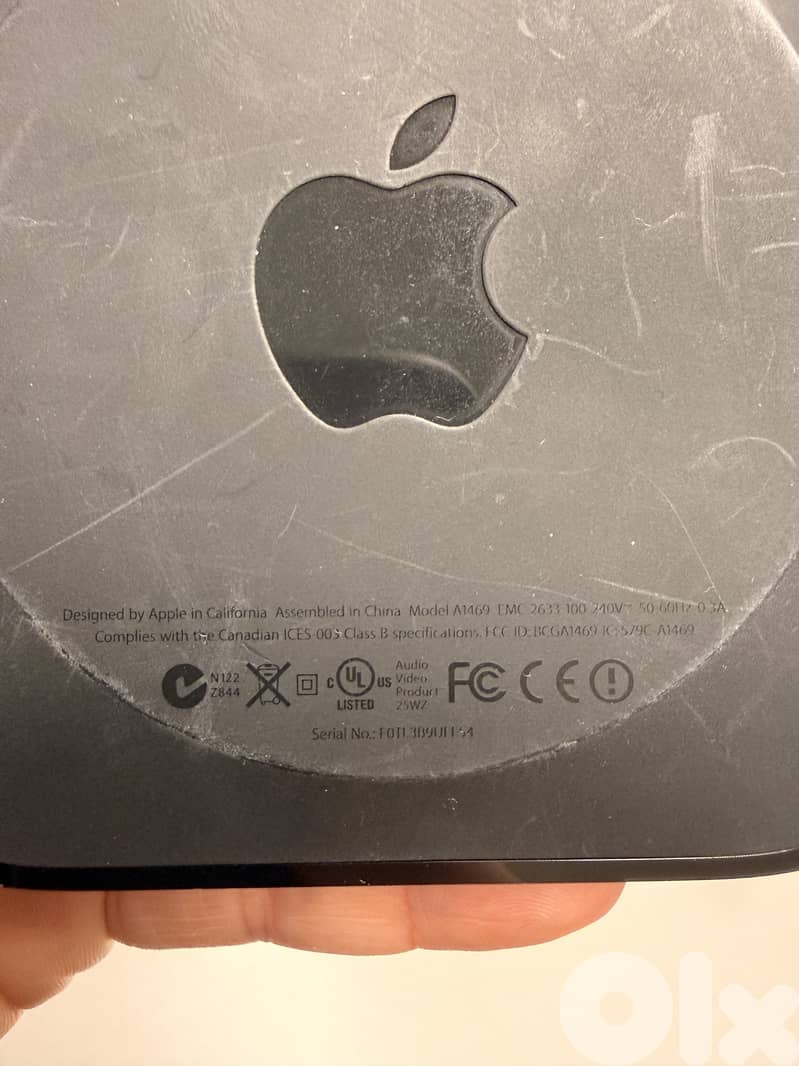 Apple TV 3rd Gen A1469 – With Remote & Power Cable – Excellent 1