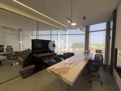 Luxurious furnished office for rent in Antelias FIR2954 Sea View