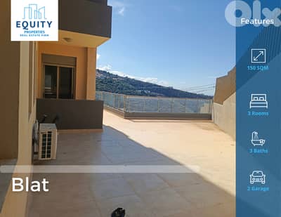 150 SQM Apartment With Terrace For Sale In Blat Jbeil #CM23580