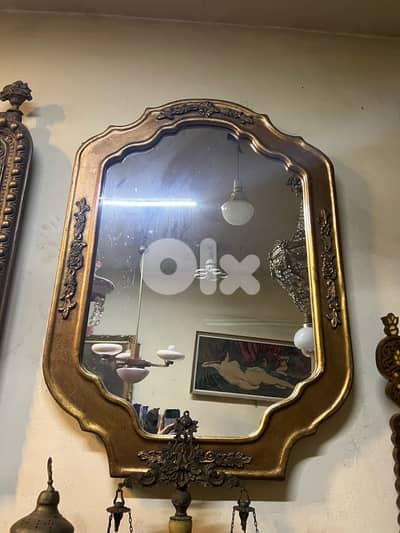 frensh mirroir antique مراي ناعمة فرنسية مميزة جداا سعر لقطة