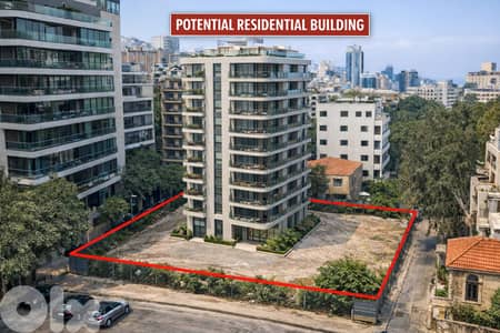 Prime Land for Sale in Achrafieh (Zone 3) أرض مميزة للبيع في الأشرفية