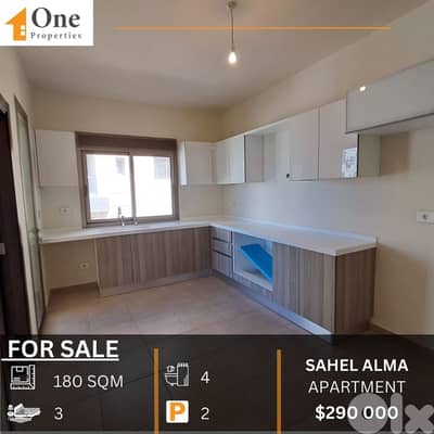 APARTMENT FOR SALE IN SAHEL ALMA - JOUNIEH
