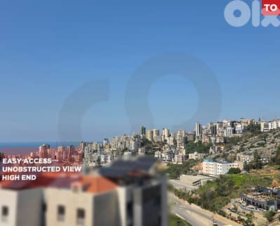 BALCONY/SEA VIEW & MOUNTAIN VIEW/Bsalim/بصاليم/REF#TO134040 !