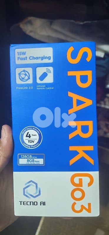 Spark go 3 8/128 blue